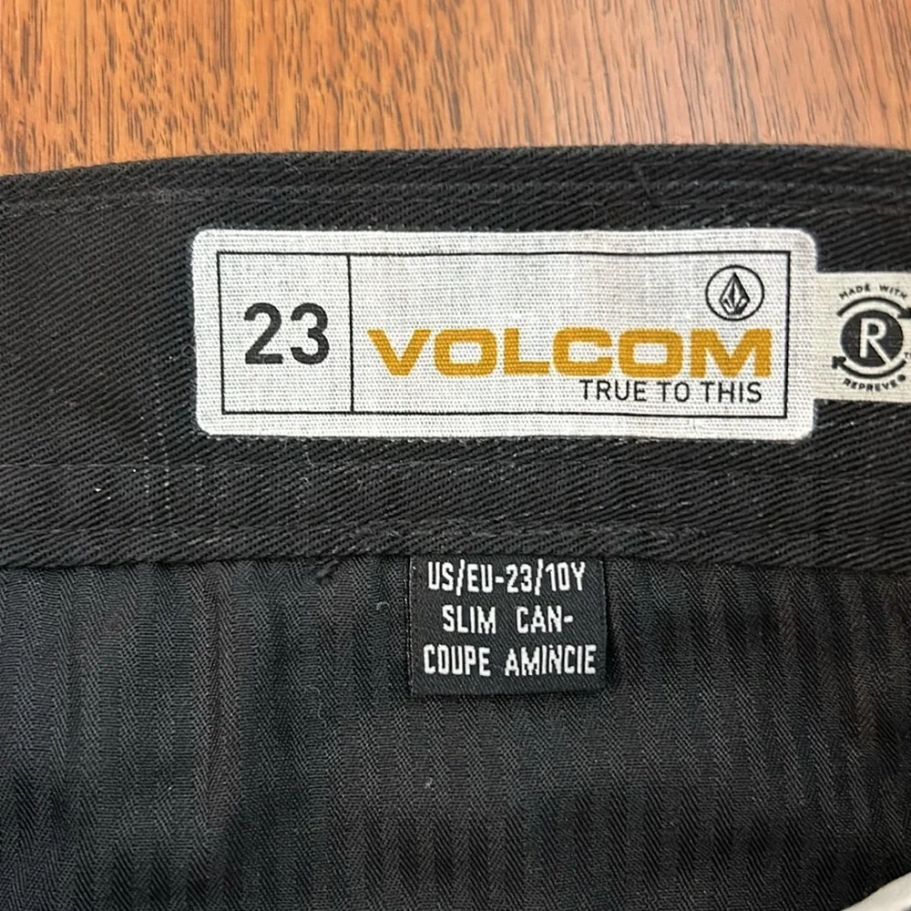 Volcom Boys Chino Black Shorts